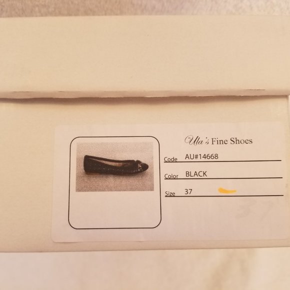 All leather women's flats . European made. - Picture 3 of 12